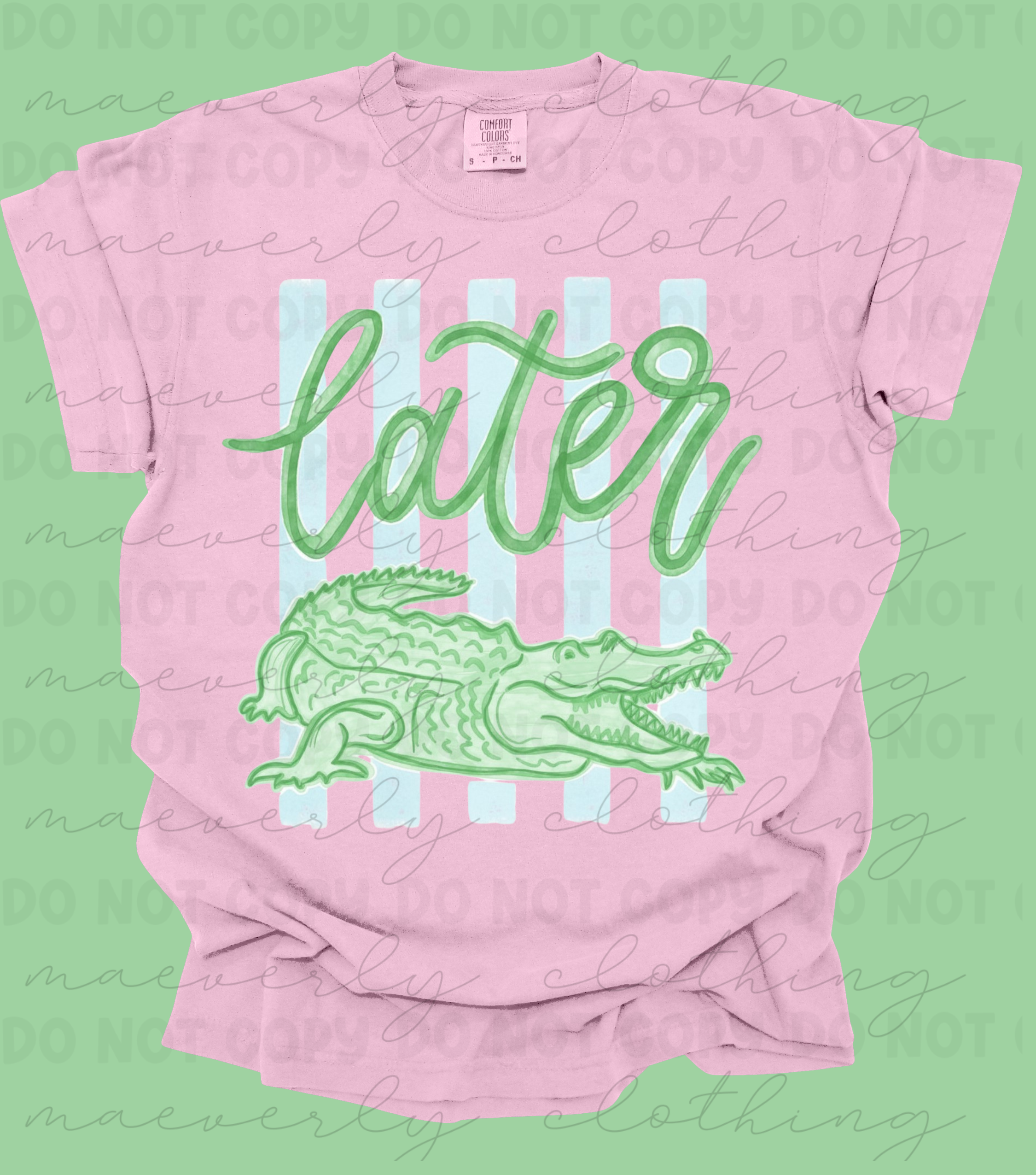 Later Gator Graphic