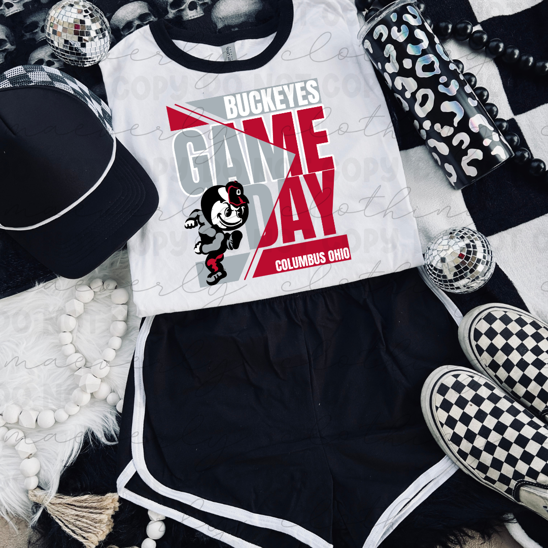 Ohio State Game Day Vibes Tee/Crewneck