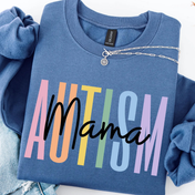 Autism Mom/Mama/Dad/Custom Graphic