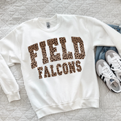 Any School/Any Team Leopard Varsity Arch Graphic