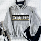 Holy Family Retro Stripe Classic Tee/Crewneck