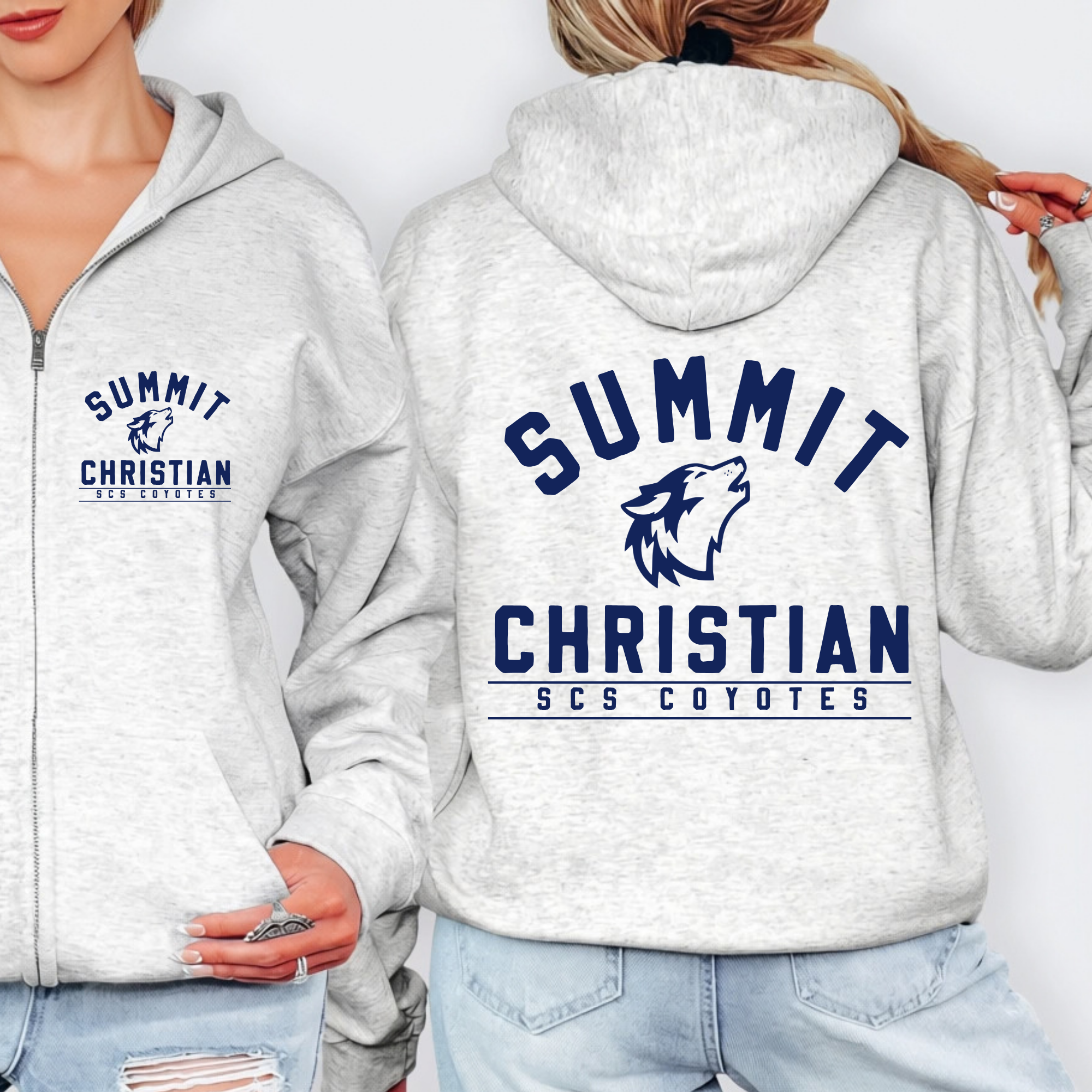 Summit Christian Varsity Basic Full Zip Hoodie