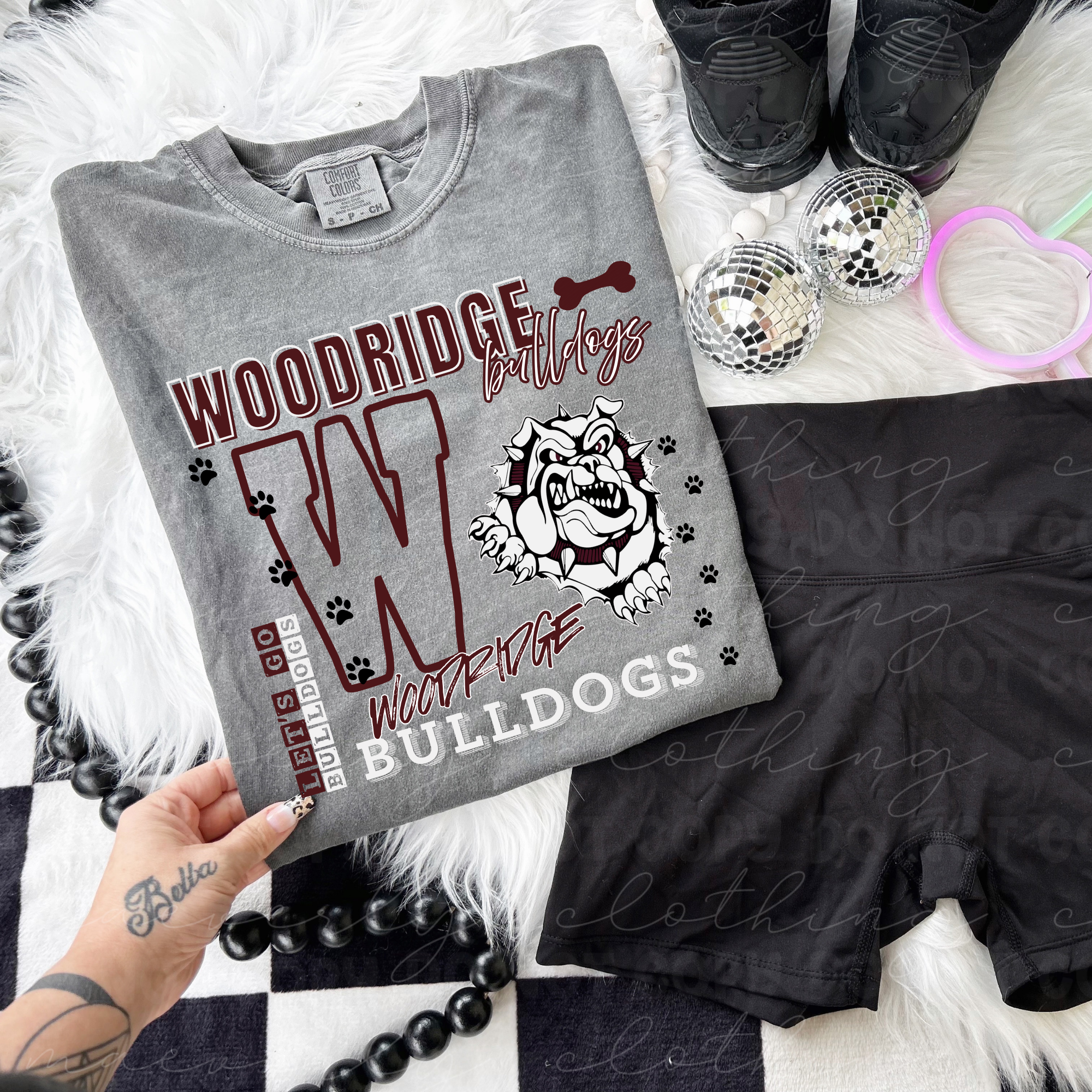 Pep Rally Remix Graphic || Woodridge Bulldogs