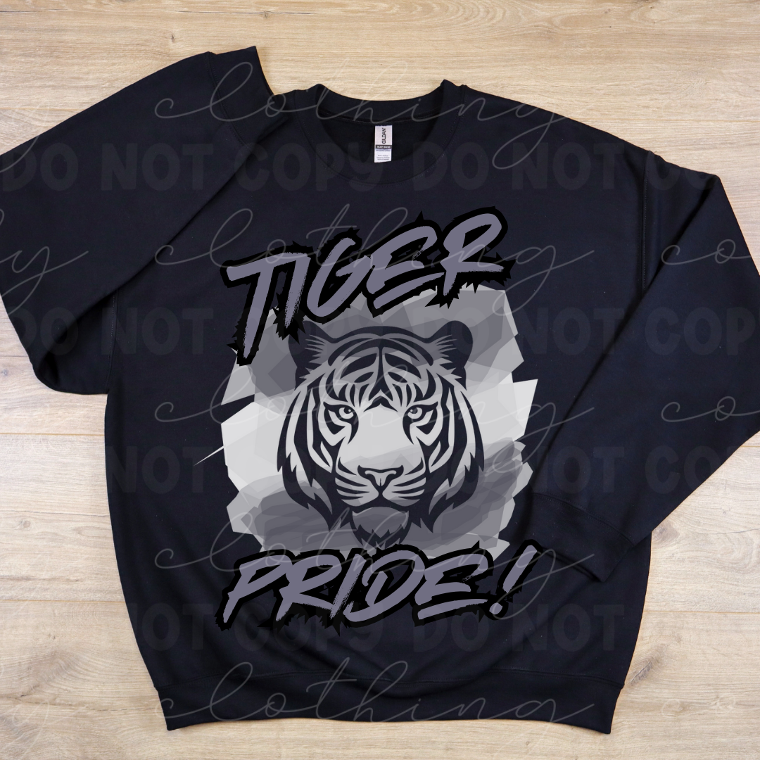 Twinsburg Tigers Mascot Pride Tee/Crewneck