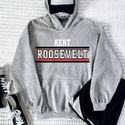 Kent Roughriders Retro Stripe Classic Tee/Crewneck