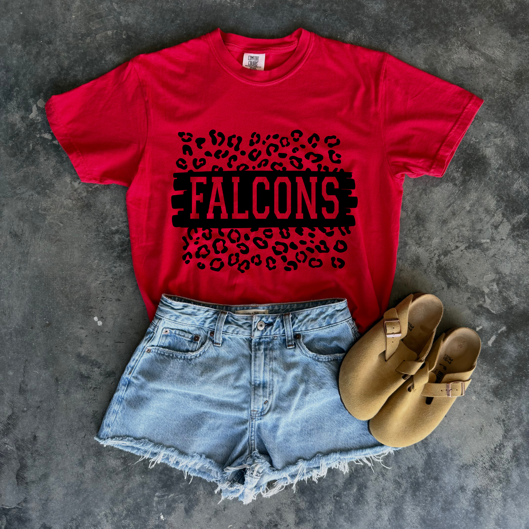 Any School/Any Team Basic Leopard Mascot Graphic