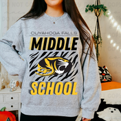 CF Middle School Big Name Tee/Crewneck
