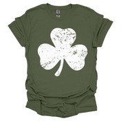 Distressed Shamrock Tee