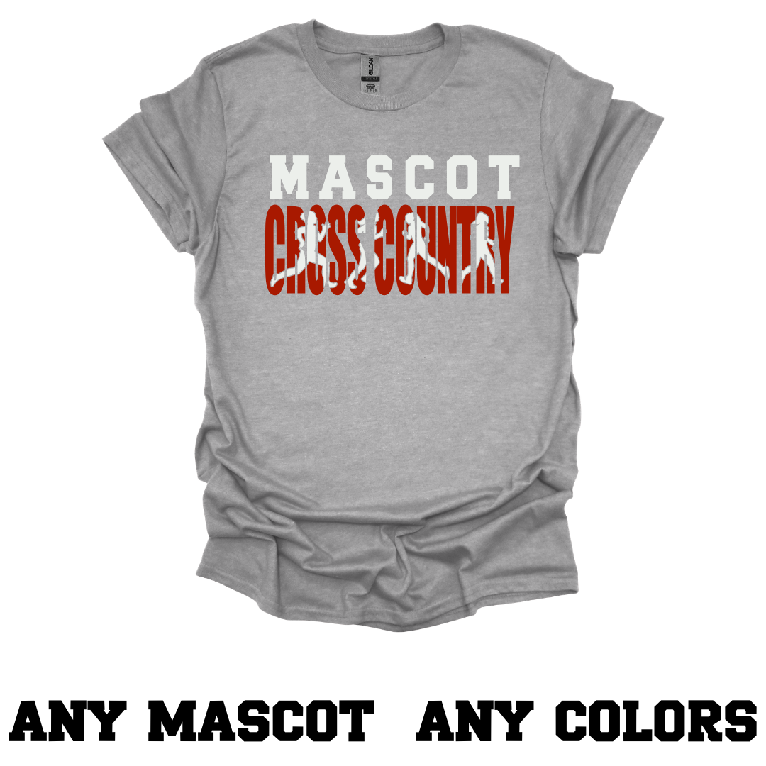 CUSTOM Cutout Mascot Sport Tee
