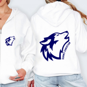 Summit Christian Big Mascot Full Zip Hoodie