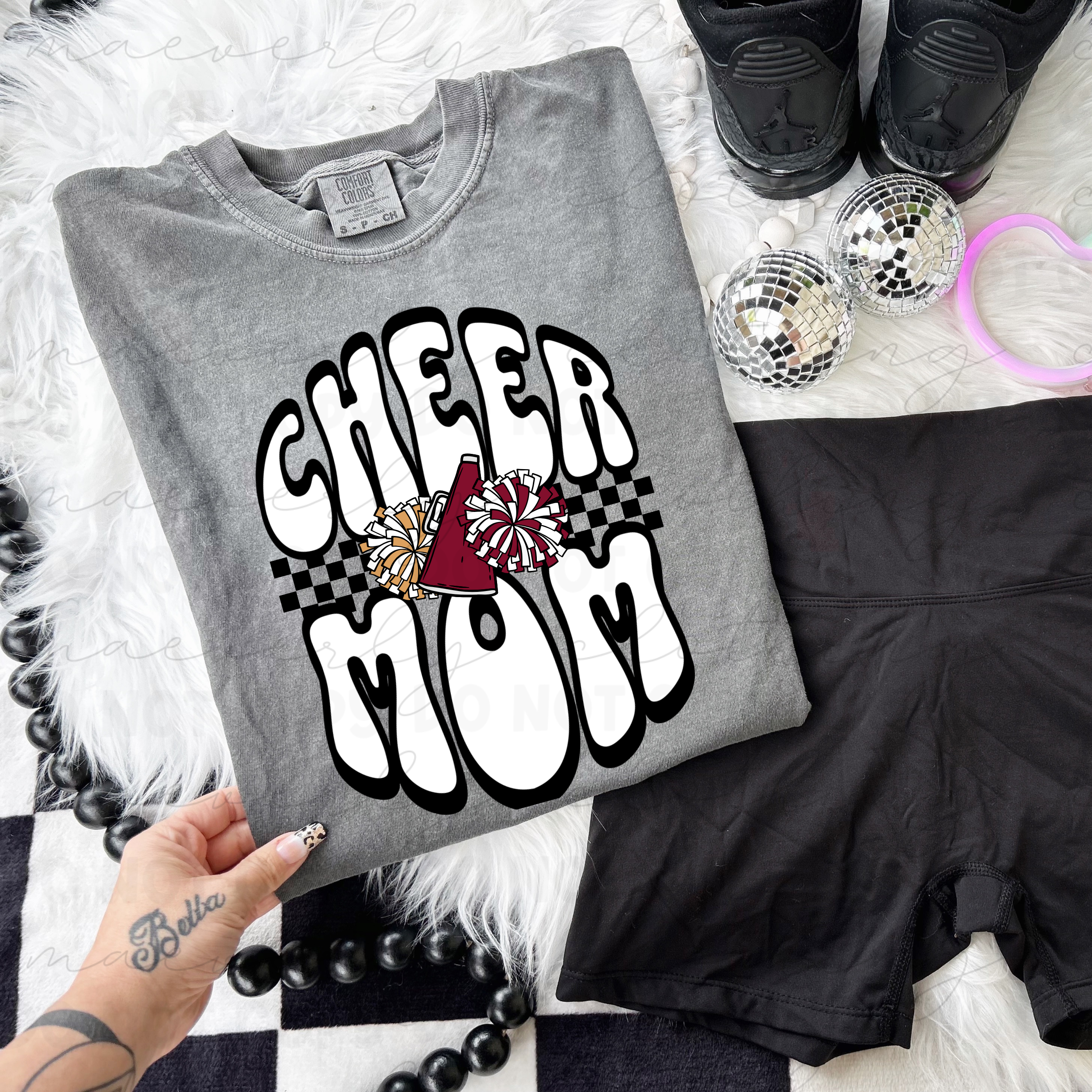 Cheer Mom Tee/Crew