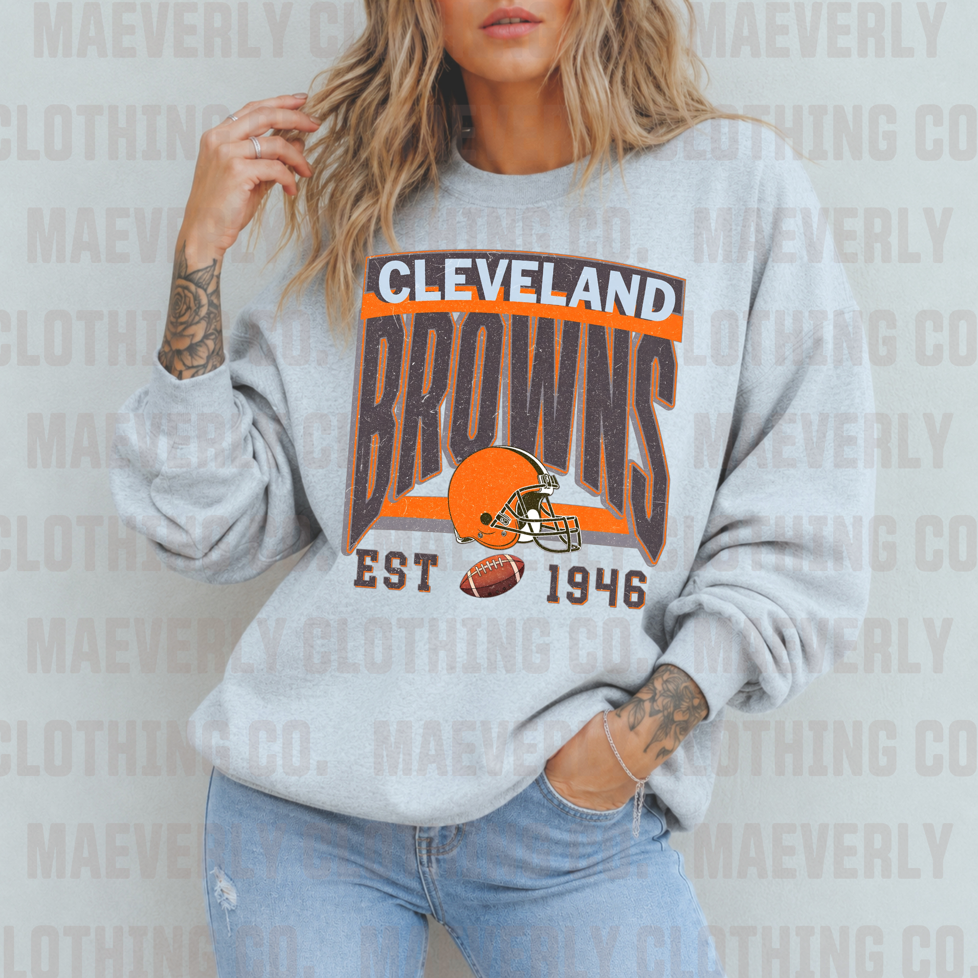 Big Blocked and Bold || Cleveland Browns