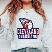 Cleveland Guardians Big and Bold Tee/Crewneck