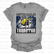 United Eagle Built Different Graphic