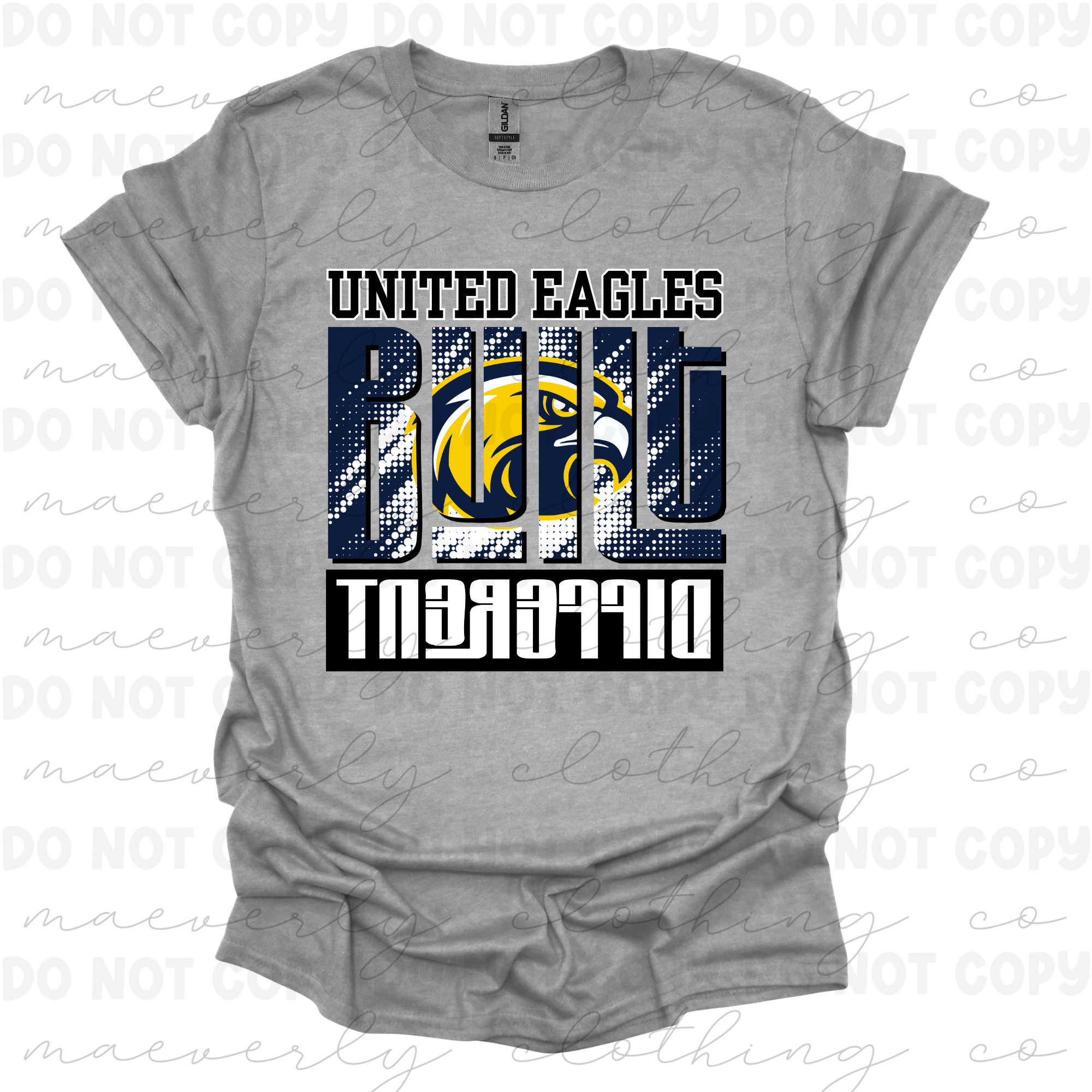 United Eagle Built Different Graphic