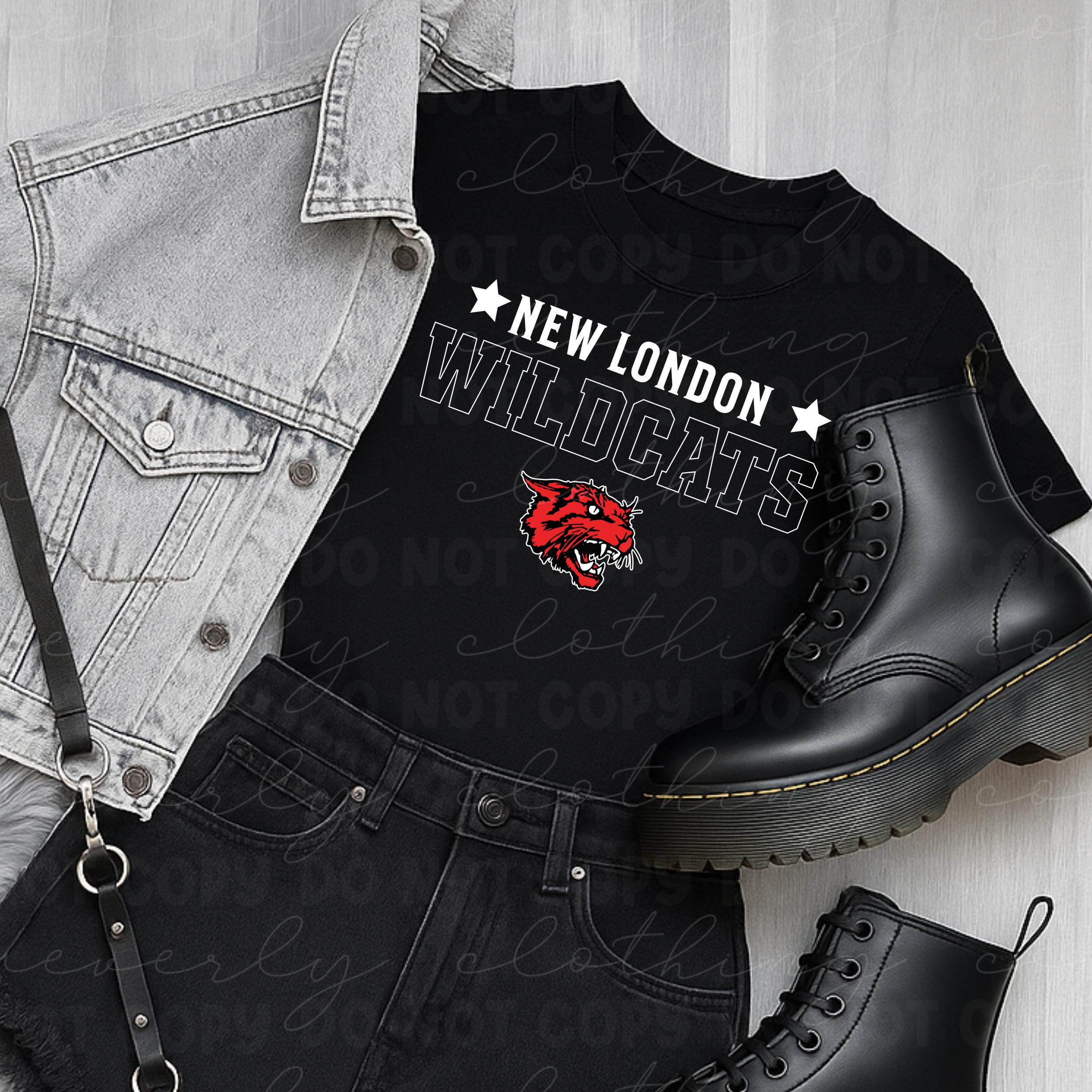 New London Sideline Star Tee/Crewneck