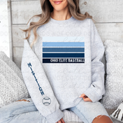 Ombre Stripes Graphic W/ Customization