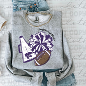 Keystone Wildcats Football Tee/Crewneck