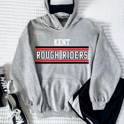 Kent Rough Riders Retro Stripe Classic Tee/Crewneck