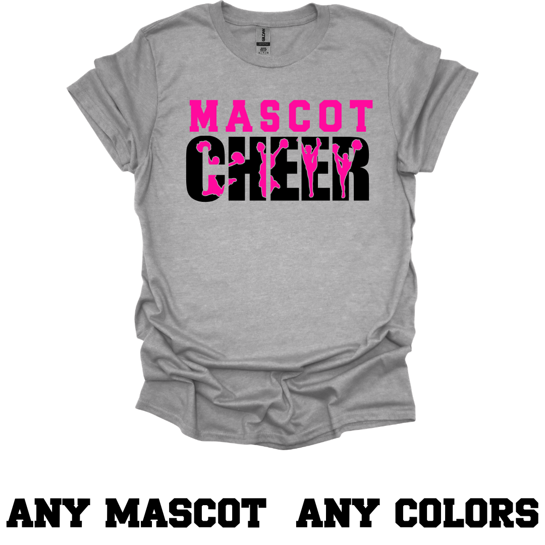 CUSTOM Cutout Mascot Sport Tee