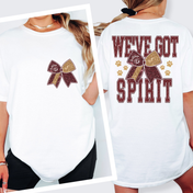 We've Got Spirit Graphic || Stow Cheer Fundraiser