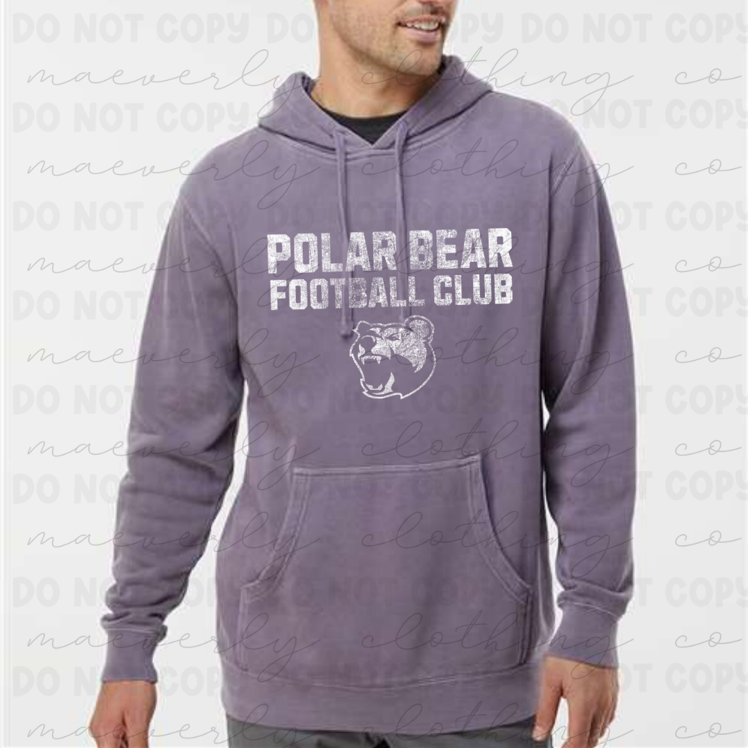 PBFC Monotone Mascot Graphic