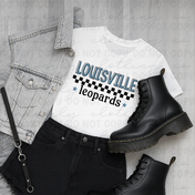 Louisville Leopards Checkered Pride Tee/Crewneck