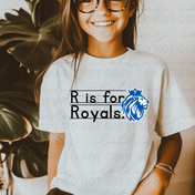 R is for Royals Tee/Crewneck