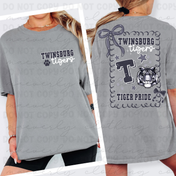 Twinsburg Tigers Coquette Spiritwear Graphic Preorder