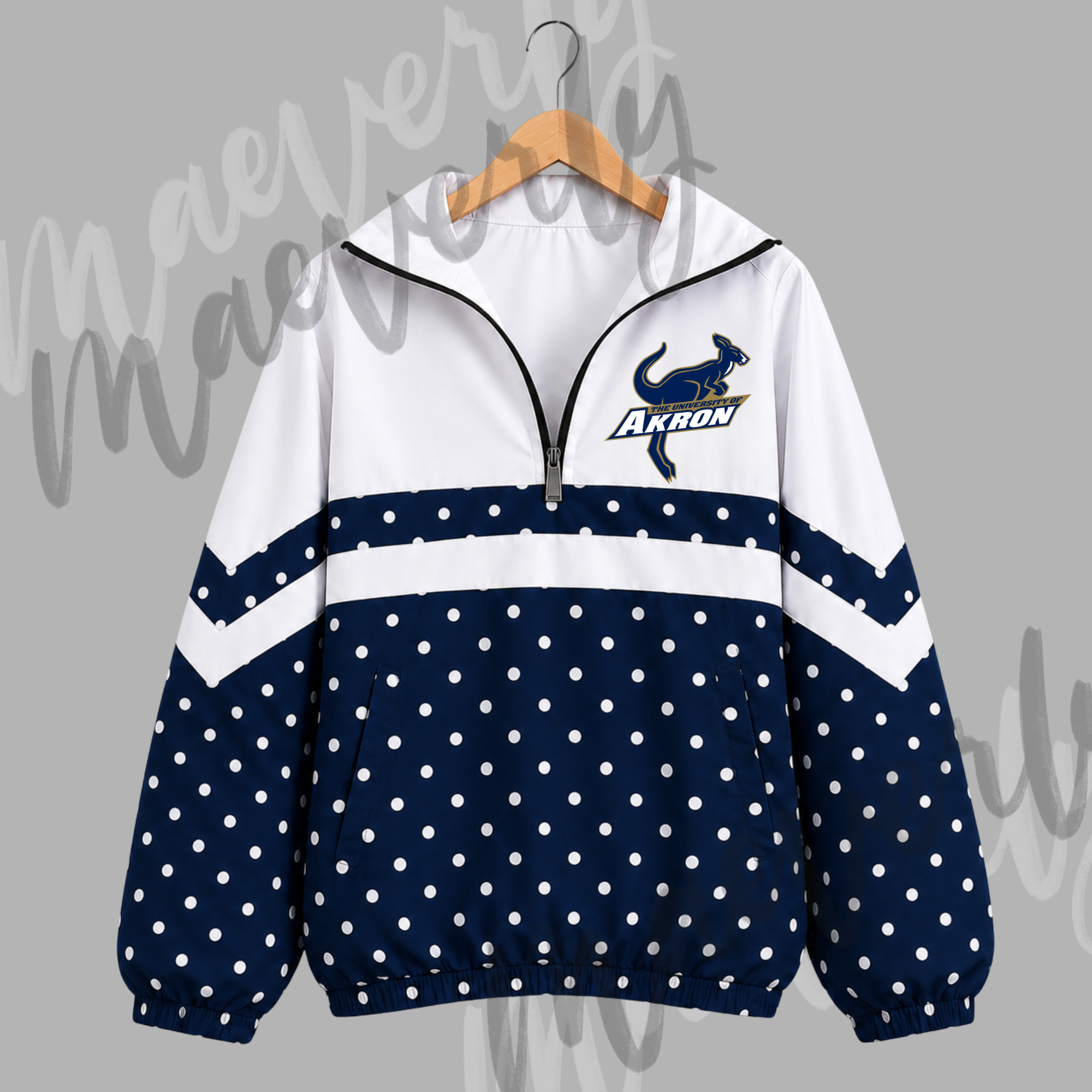 The Varsity Club Quarter Zip - Akron Option 3 [ETA 5-6.5 weeks]