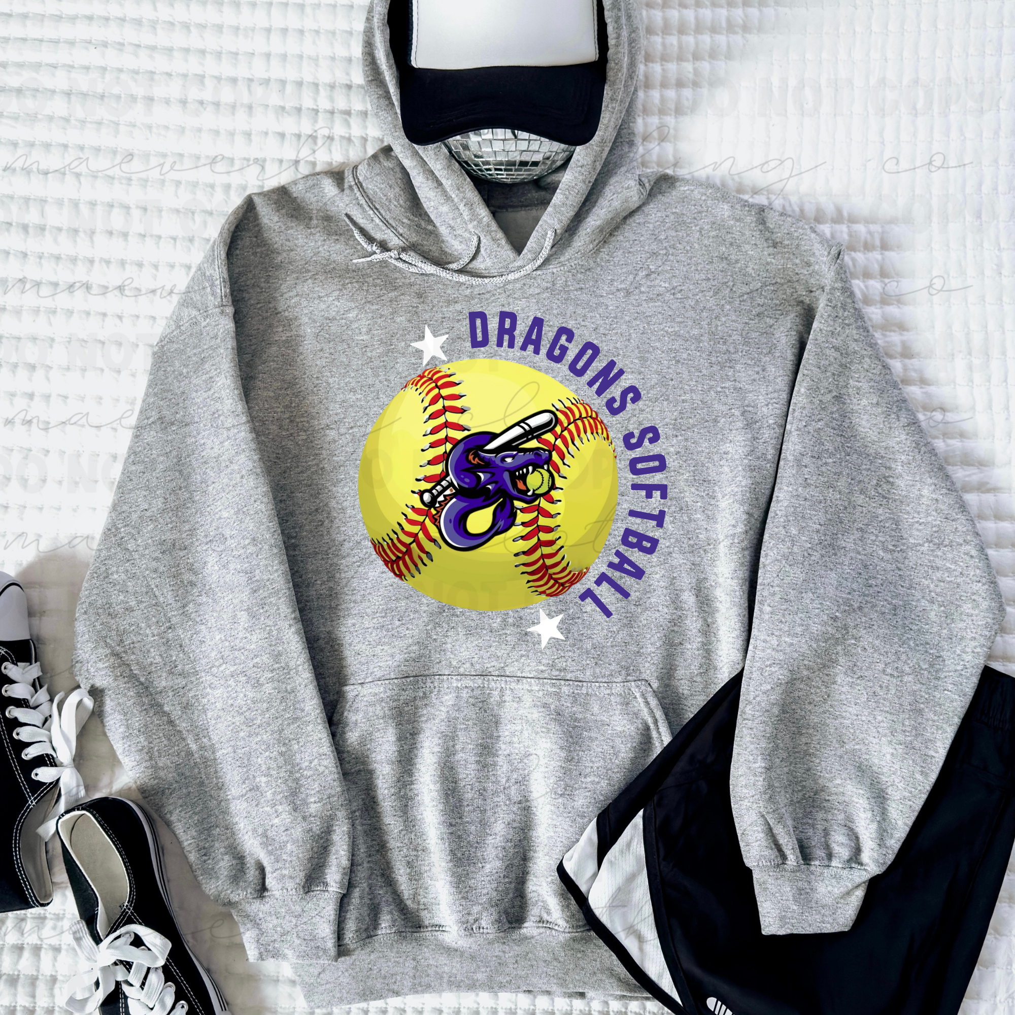 Dragons Team Ball Graphic