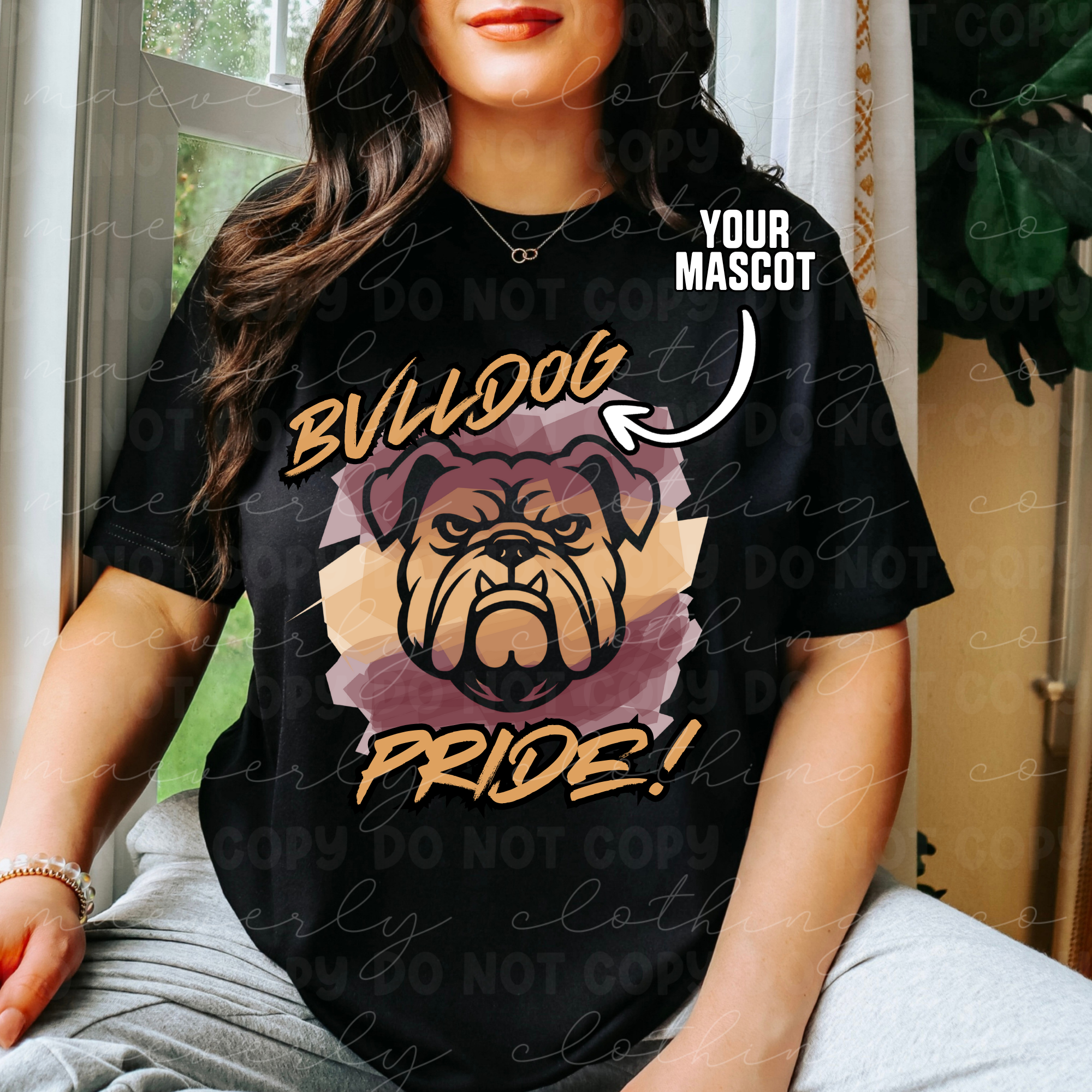 Your School/Mascot Pride Tee/Crewneck