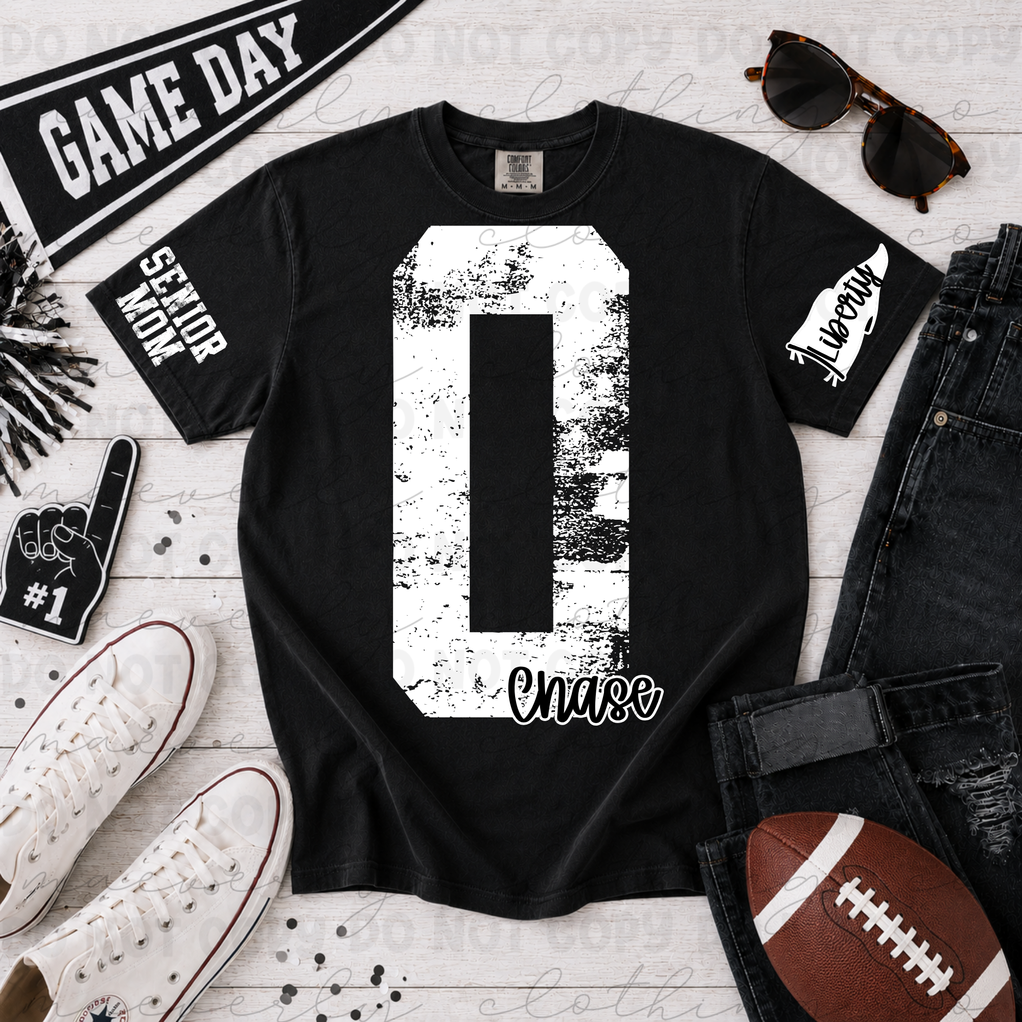 Big Number Olentangy Liberty Graphic