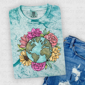 Floral Earth Tee/Crewneck