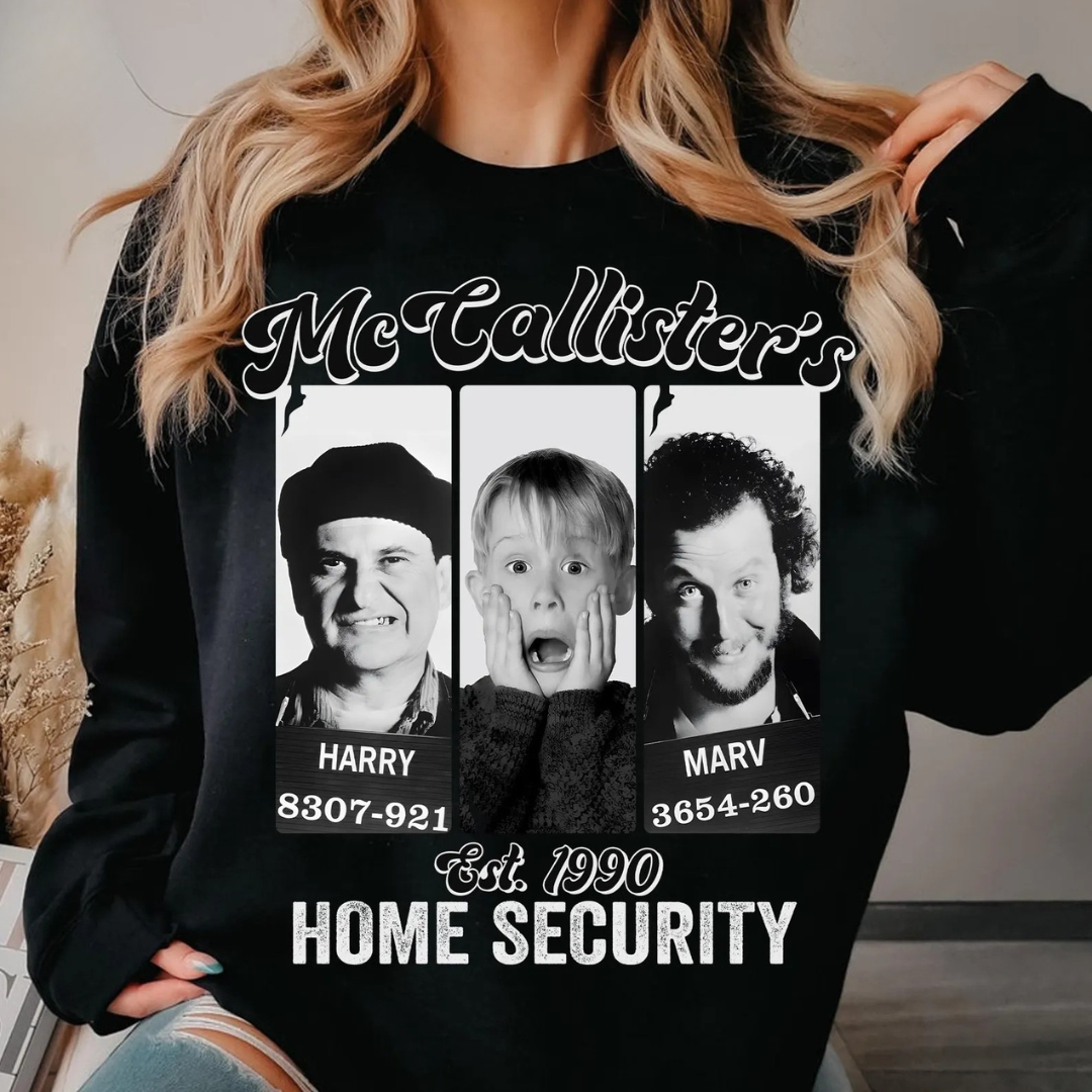 Home Security Mug Shots Tee/Crewneck