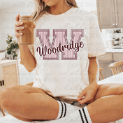 Woodridge Bulldogs Seersucker Tee/Crewneck