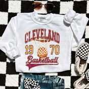 Cleveland 1970 Basketball Tee/Crewneck