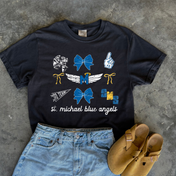 St. Michael Coquette Spirit Squad Collage Tee/Crewneck