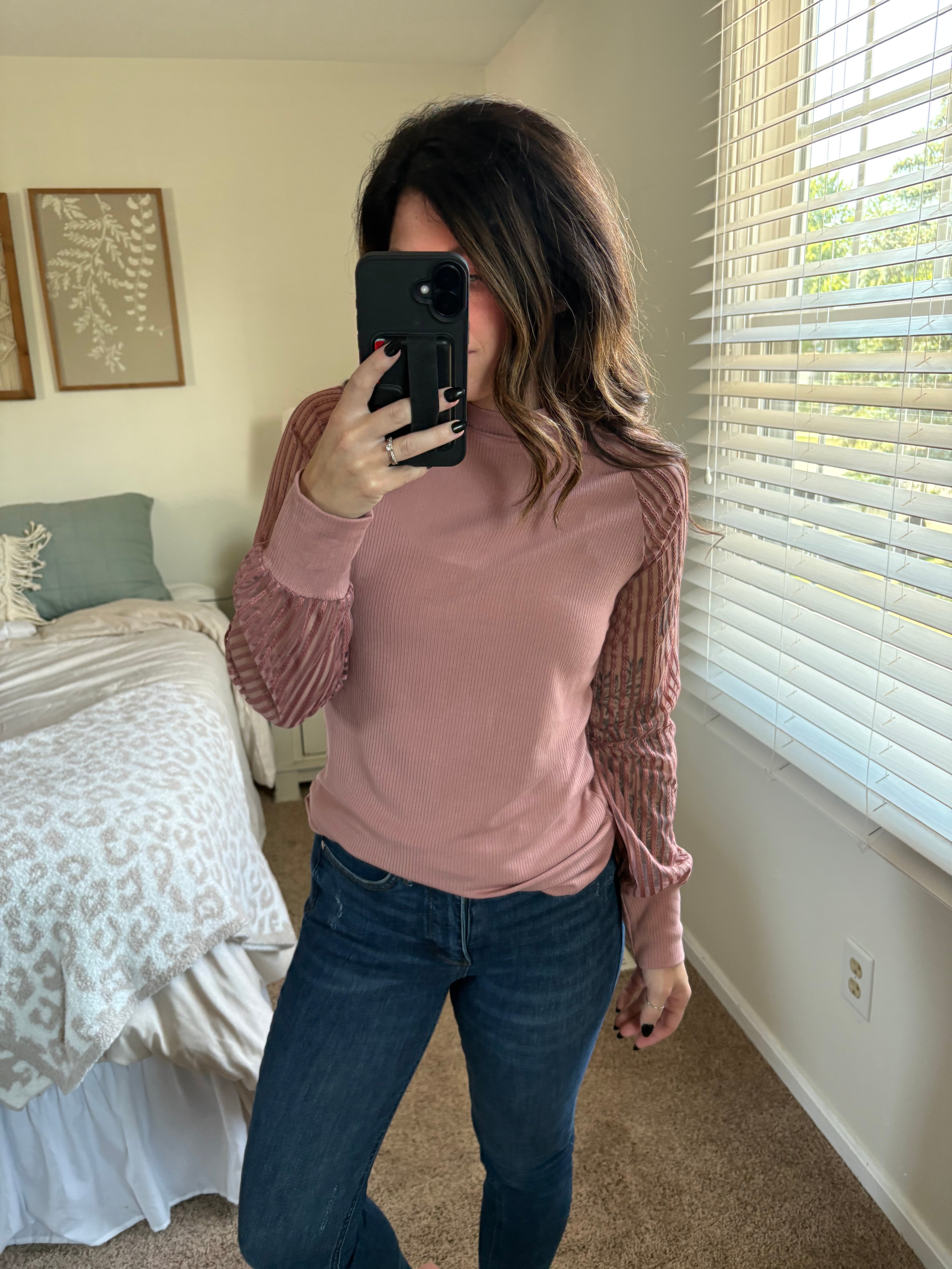 Sheer Sophistication Top PREORDER