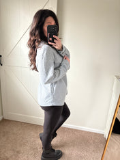 Quilted Coziness Shacket PREORDER