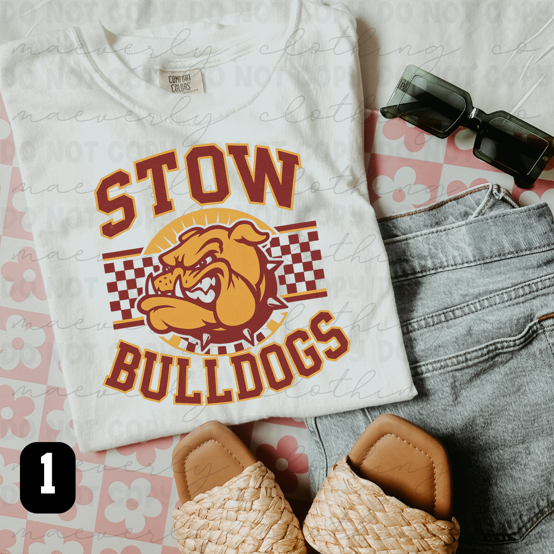Retro Stow Bulldogs Spiritwear - Preorder