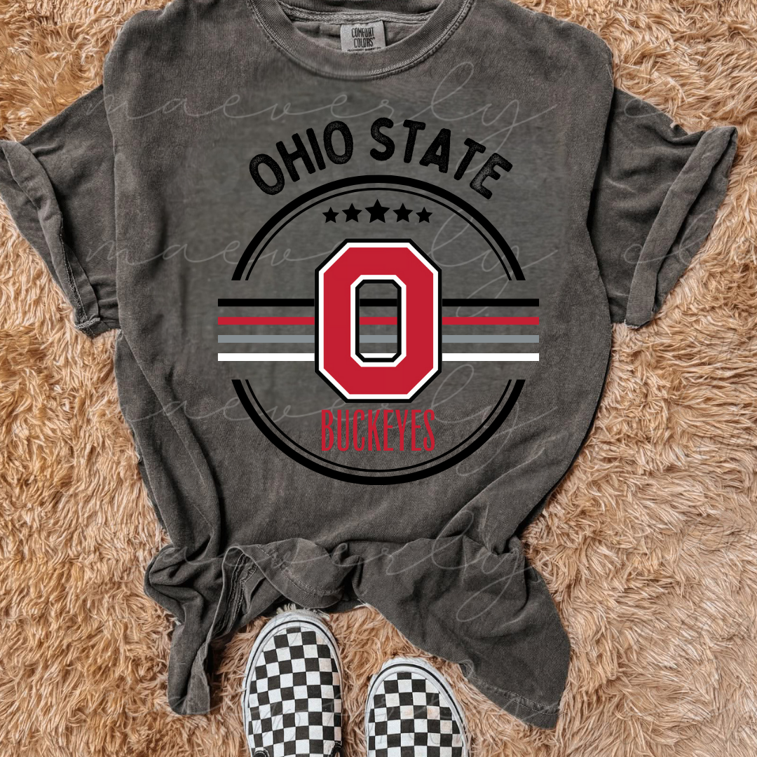 Buckeyes All-Star Circle Tee/Crewneck