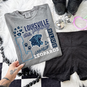 Louisville Leopards Pep Rally Remix Tee/Crewneck