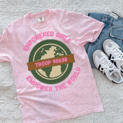 Girl Scout Empowered Girls Graphic