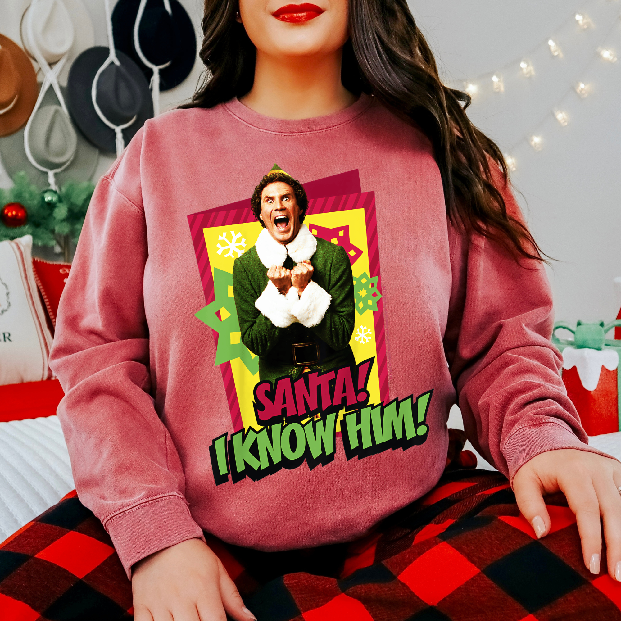 Santa! I Know Him! Tee/Crewneck