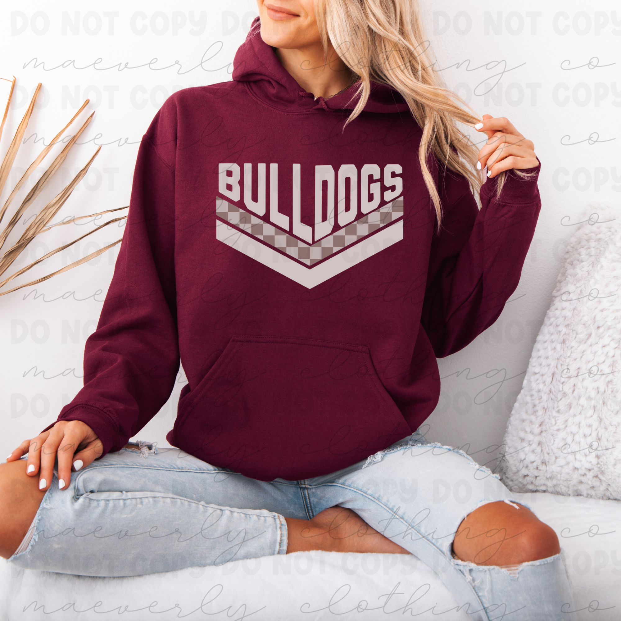 Chevron Graphic || Woodridge Bulldogs