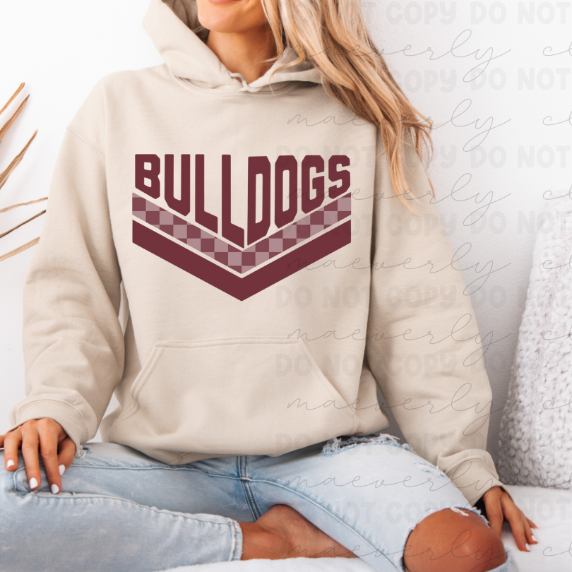 Stow Bulldogs Chevron Tee/Crewneck
