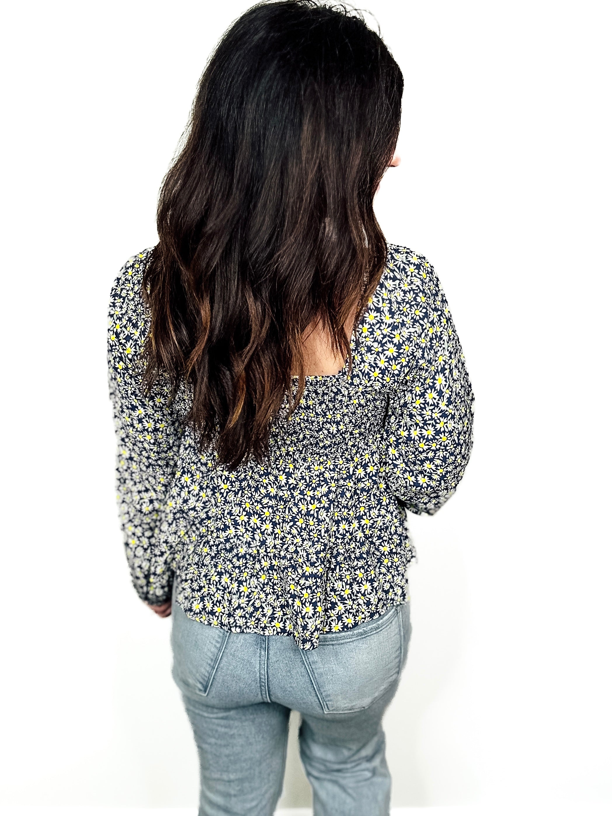 Daisy Dream Smocked Blouse - PREORDER