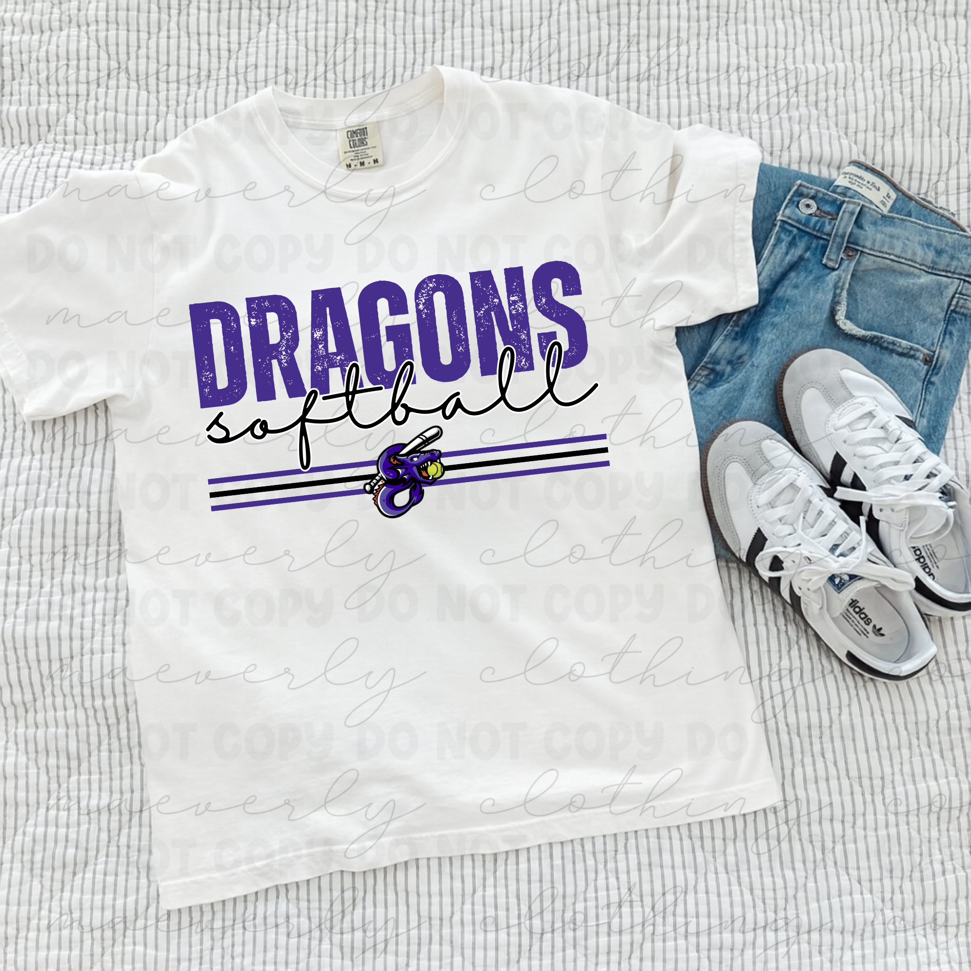Dragons Distressed and Pretty Graphic