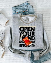 Mind Before Mouth Tee/Crewneck Sweatshirt